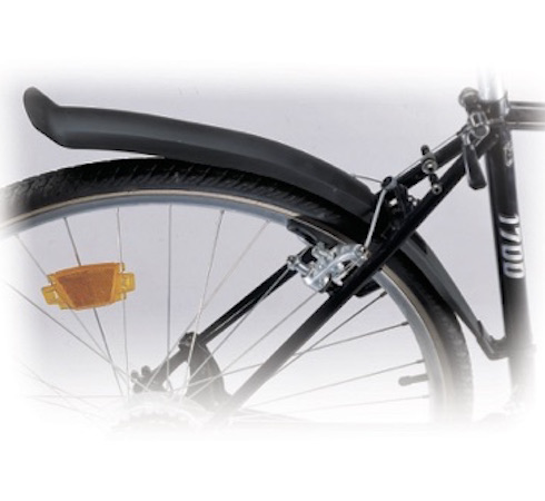 Strasser Komponenten Steckschutzblech - Set,  24"-26", schwarz