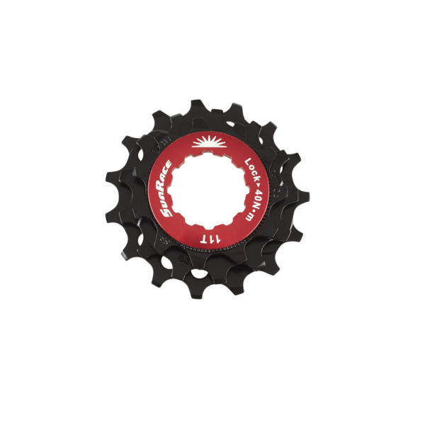 SunRace Ritzelset 11-fach Kassette, 11-13-15 Zähne, schwarz