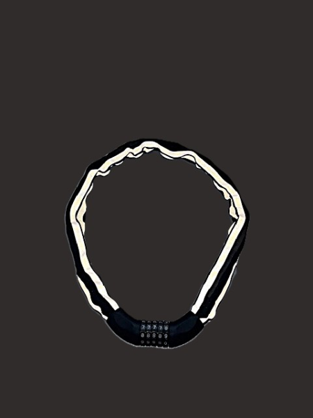 Strasser Komponenten S'Chetteschloss mit Zahlen, reflektierend