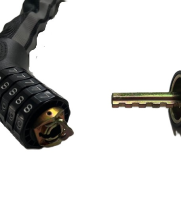 Strasser Komponenten S'Chetteschloss mit Zahlen, reflektierend